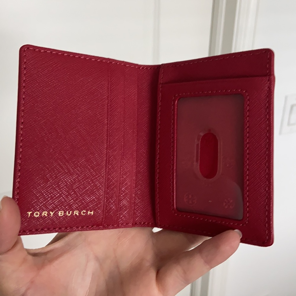 Tory Burch Kir Royale Emerson & Foldable Card Case Gem